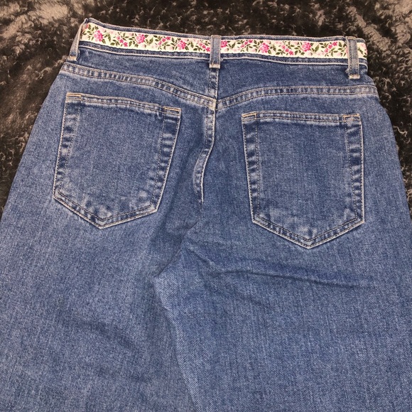 ribbon flare jeans - Picture 4 of 5